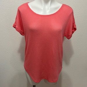 A.N.A Pink Knit Top Sz M